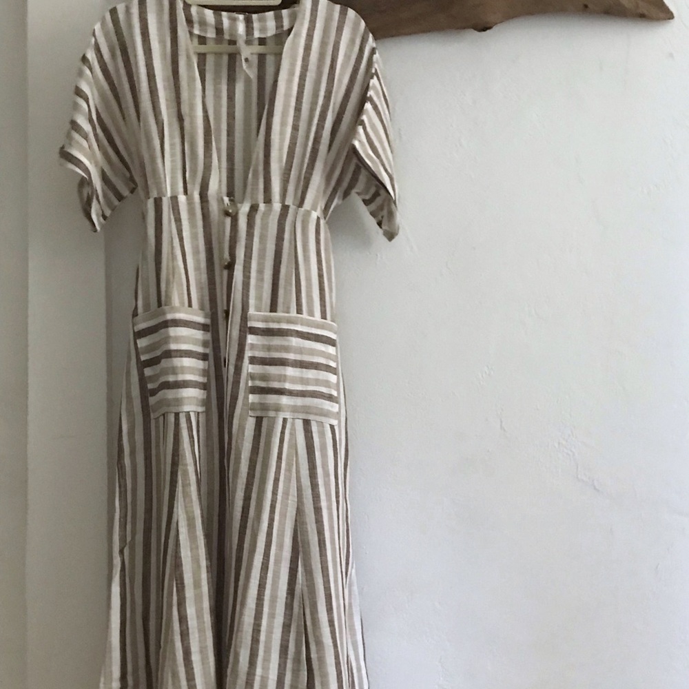 NWT Free People Monday Midi Dress. Size S - Picture 5 of 7
